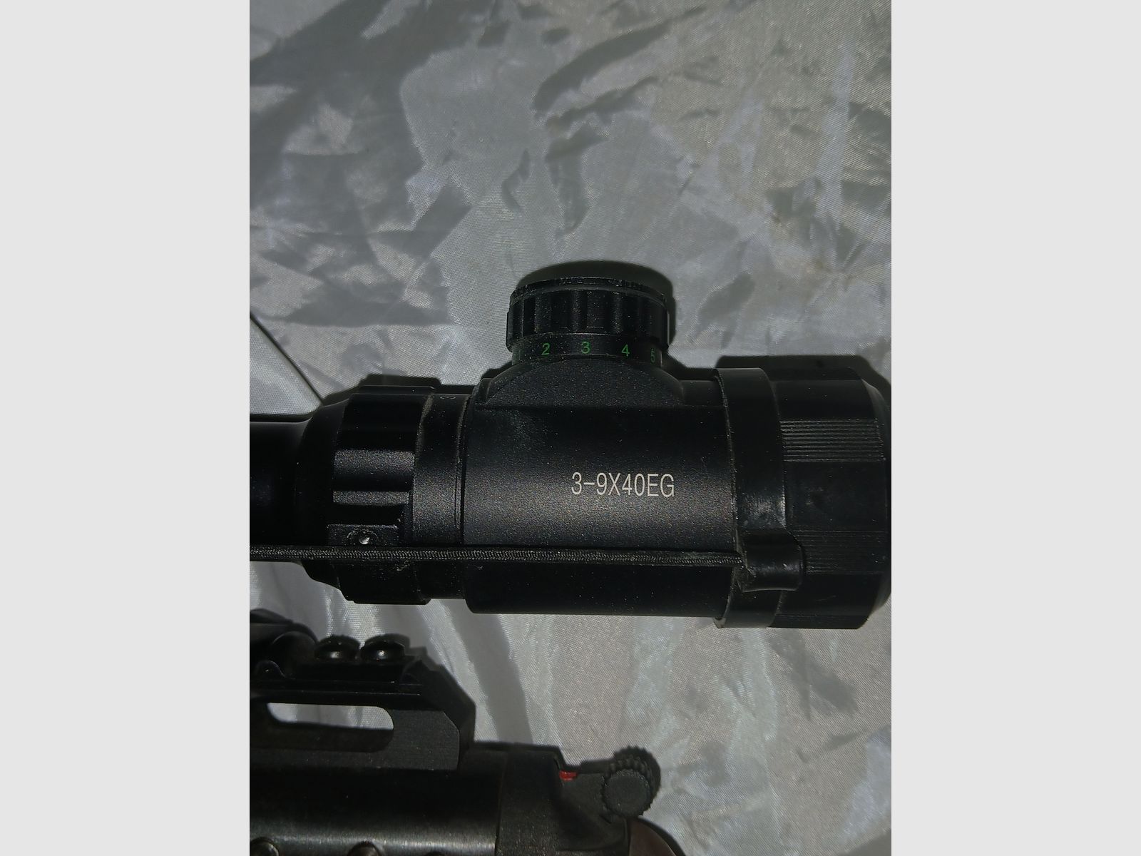 Mercury  Speedfire Luftgewehr inkl. Zielfernrohr 3–9x40 EG  Schalldämpfer ,3 Magazine und Tasche
