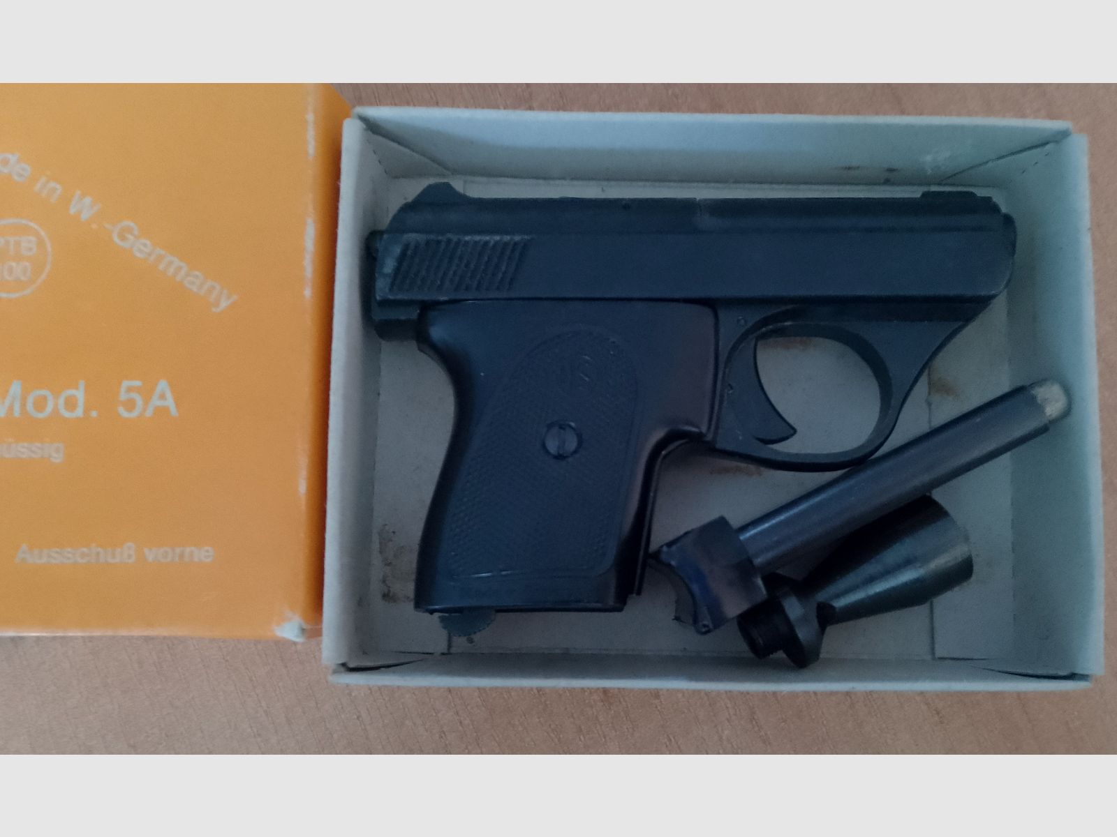 HS Mod.5A Kal. 8 mm Knall/ PTB 100 z 1977 roku!