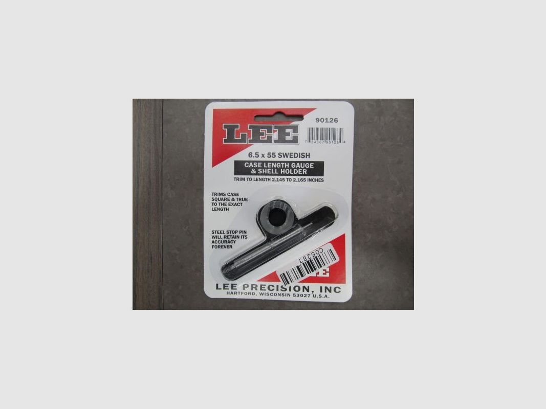 LEE HÜLSENLÄNGENMESSER 6,5X55 SE