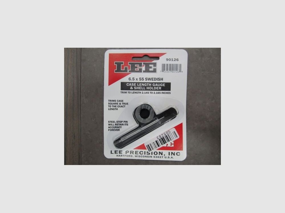 LEE HÜLSENLÄNGENMESSER 6,5X55 SE