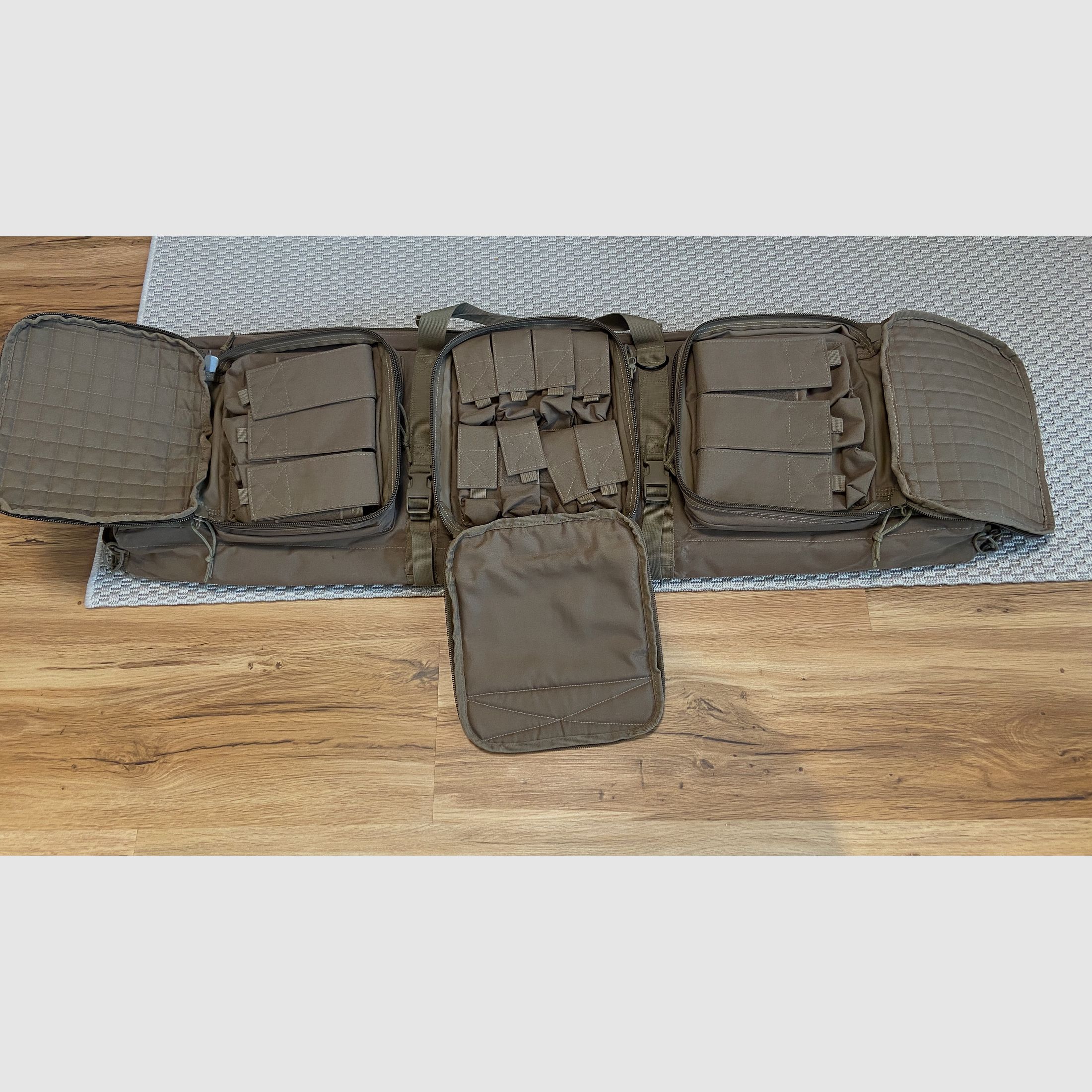 Voodoo Tactical – Bolsa doble para rifles / armas largas (Deluxe / acolchada)