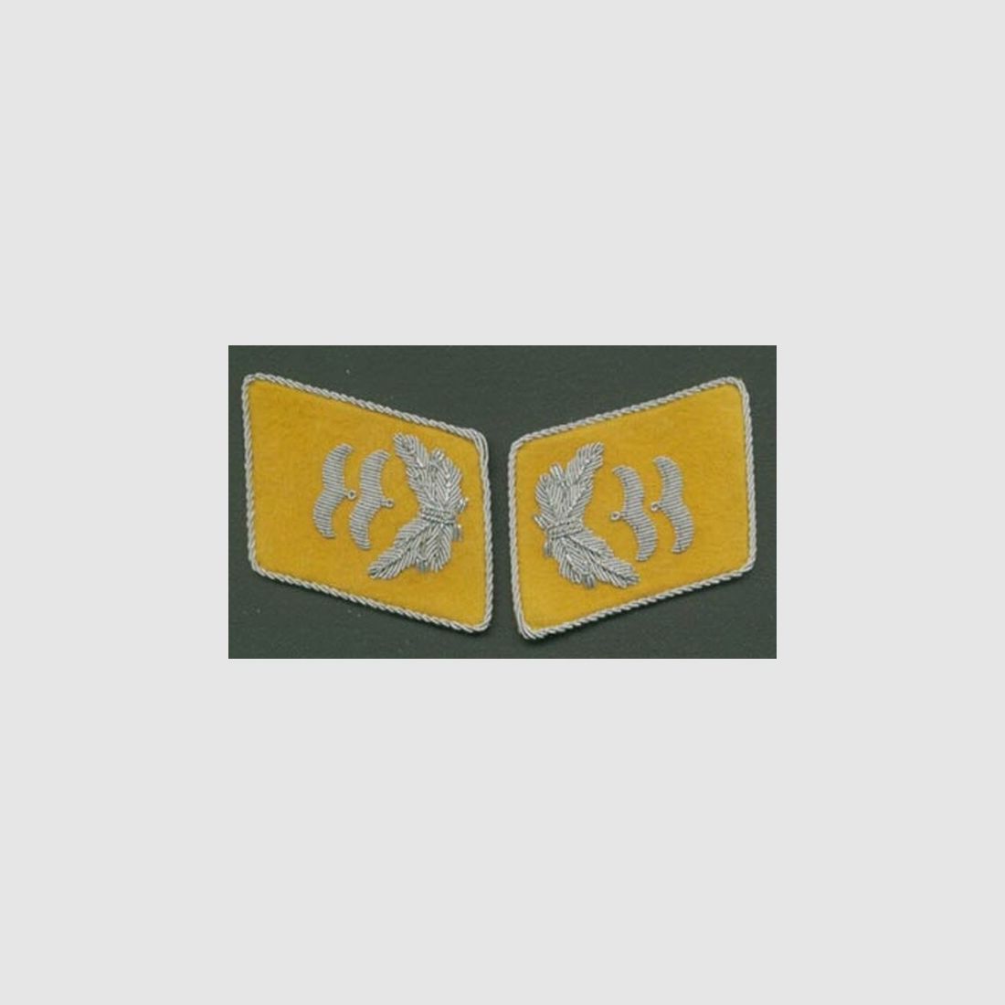 Kragenspiegel Oberleutnant Flieger/Fallschirmjäger Repro !!!
