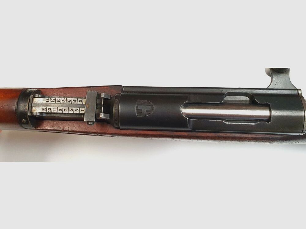 Waffenfabrik Bern Repetierbüchse Waffenfabrik Bern Schweizer K31 Kaliber 7,5x55swiss komplett nummerngleich + Bajonett