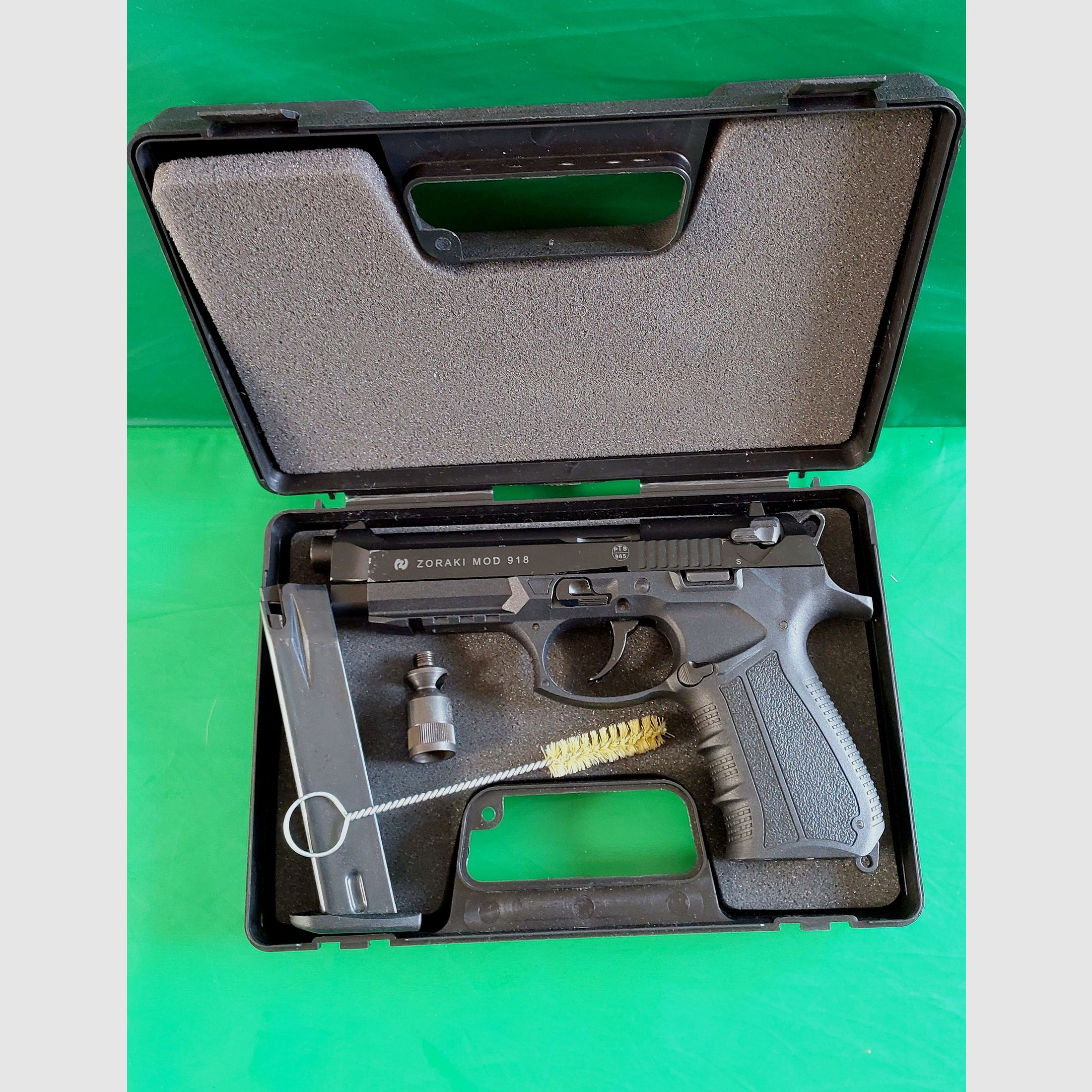 Zoraki 918 9mm P.A.K. nero - vecchio (PTB 985)