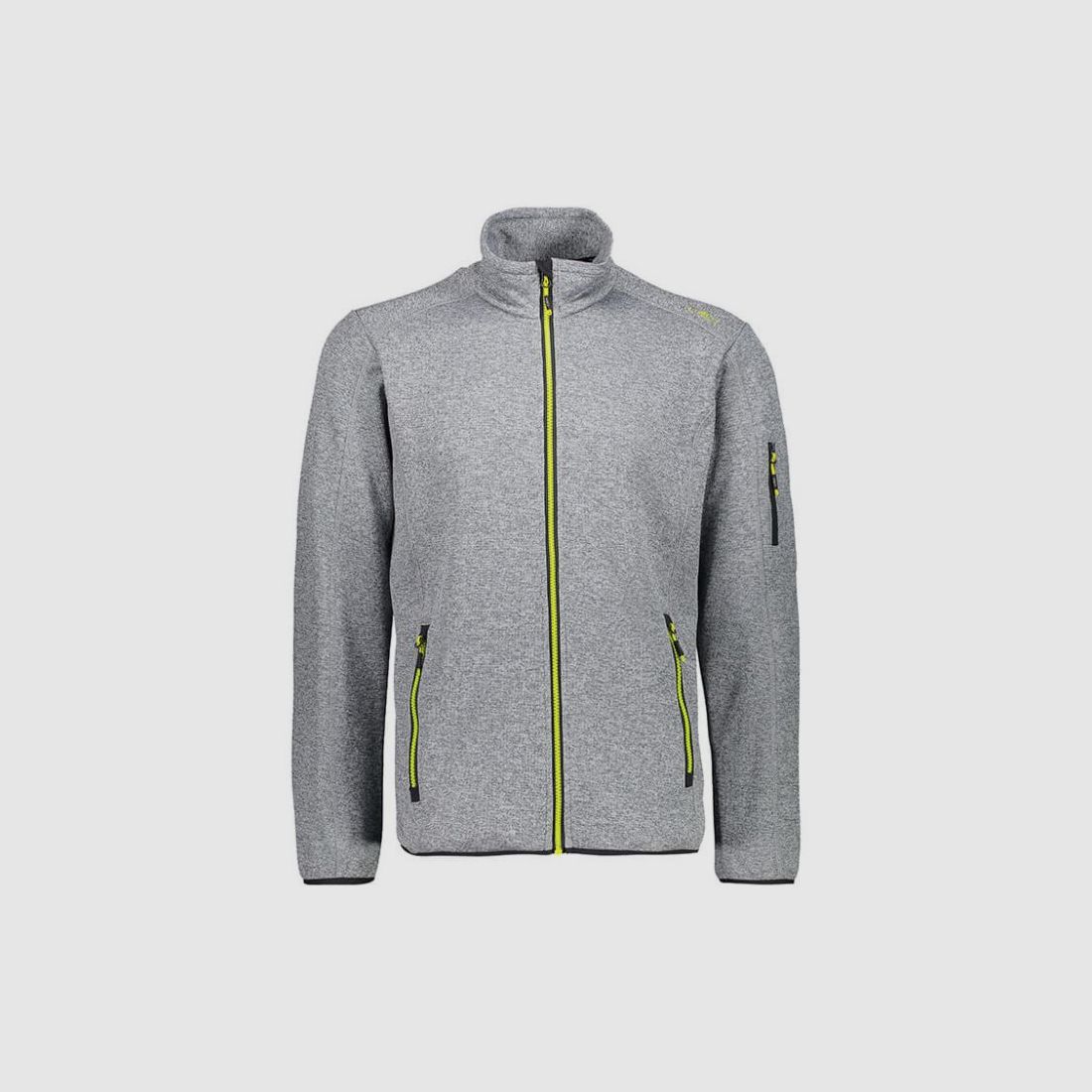 CMP Herren Jacke Knit-Tech-Fleece mit Mesh