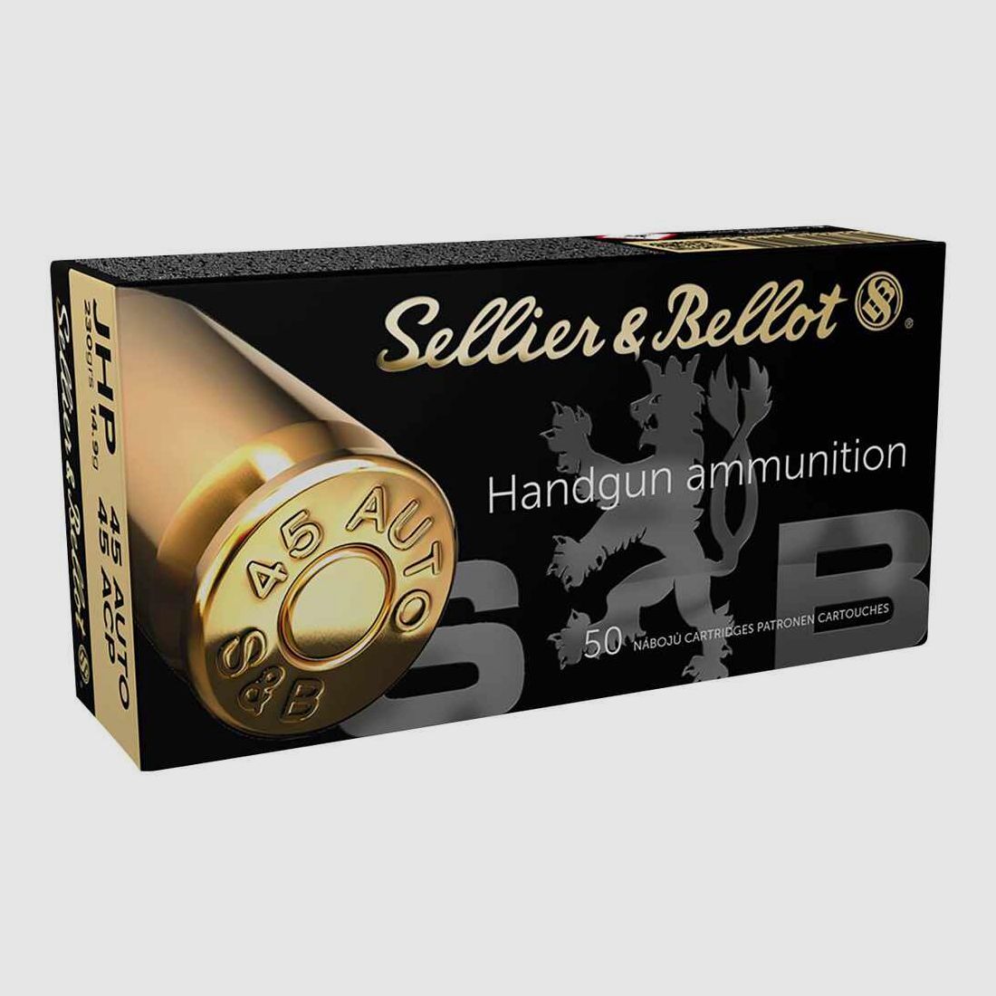 Sellier & Bellot .45 ACP Hollow Point, calibre