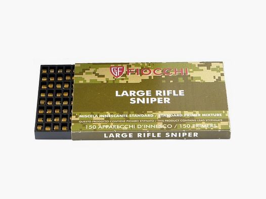 Fiocchi Amorces – Large Rifle Sniper paquet de 150