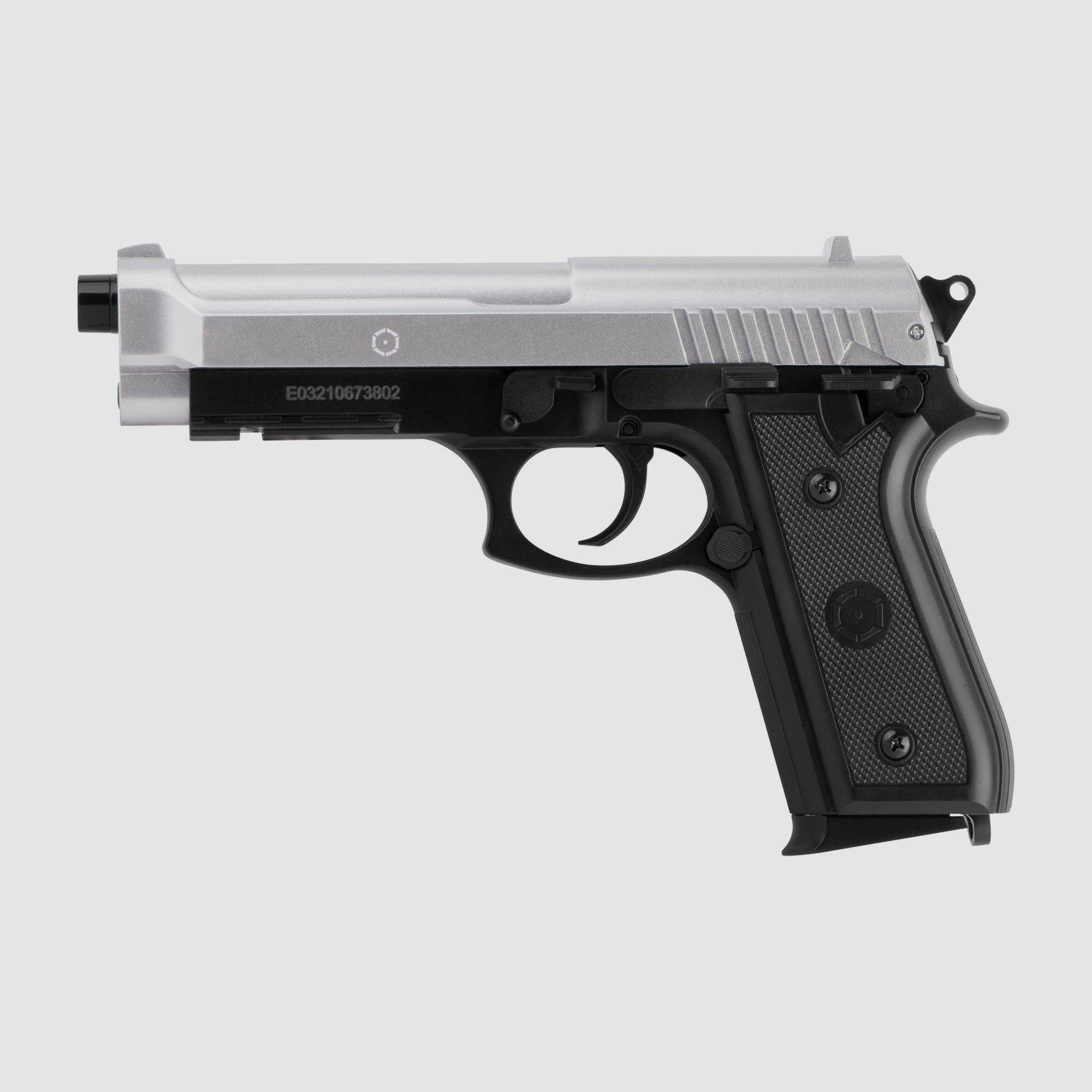 Cybergun PT92 H.P.A. Bicolor, < 0,5 J, Federdruck