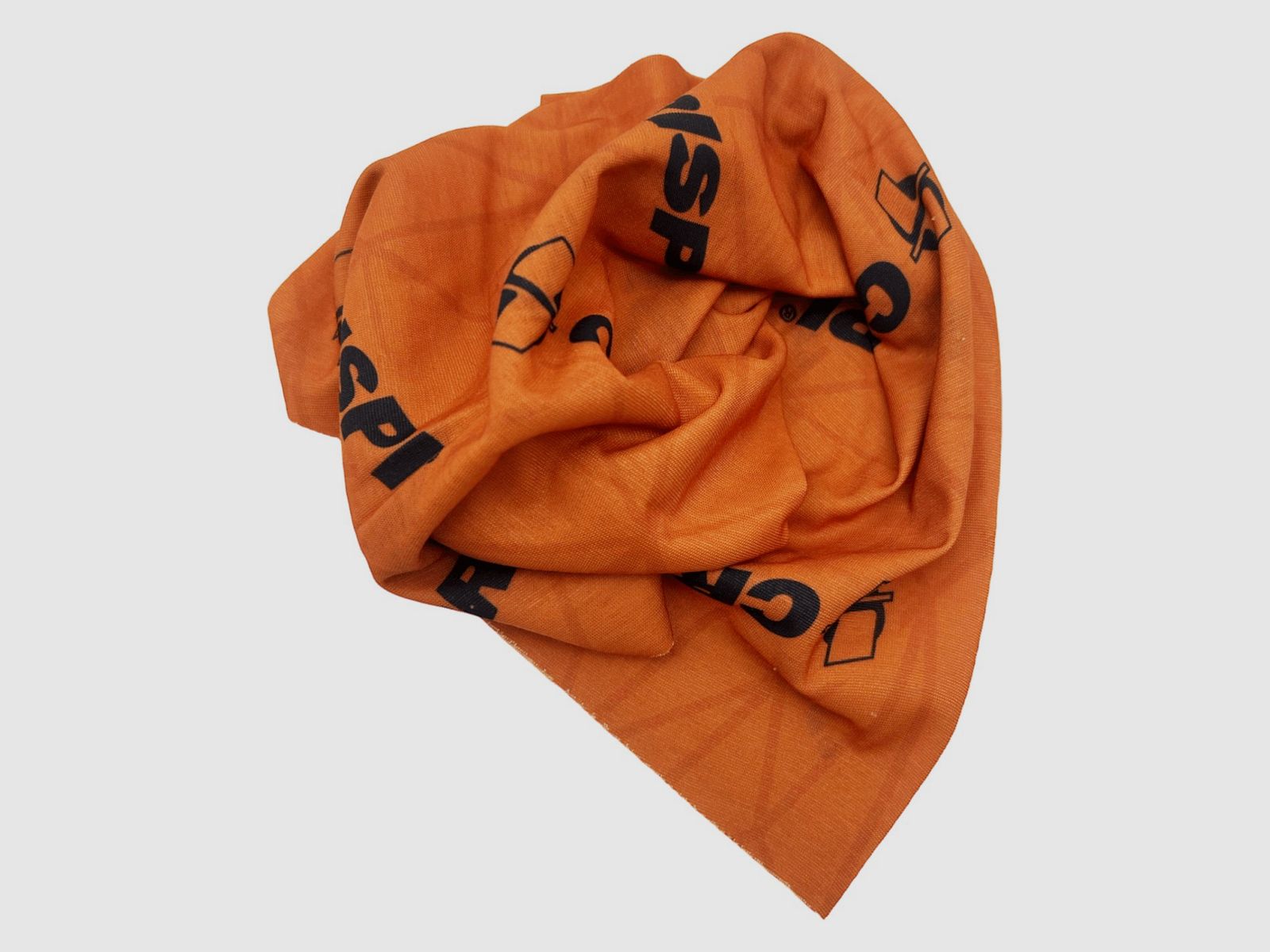 Multifunctionele nekwarmer Crispi van oranje polyester, afbeelding 2 van 7