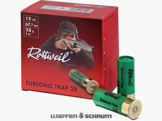 Rottweil 12/67,5 Special Subsonic Trap 28 2,4mm - 28g