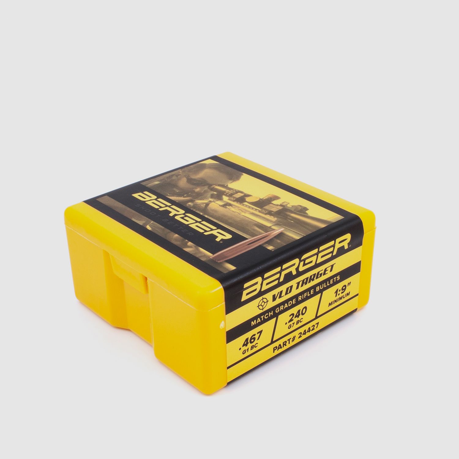 Berger Bullet 6mm/.243 VLD Target 95GR 100 Pieces