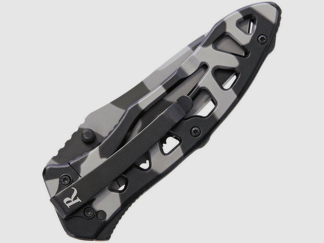 Coltello da tasca Remington Tactical Framelock Camo Tanto con lama seghettata, immagine 4 di 4