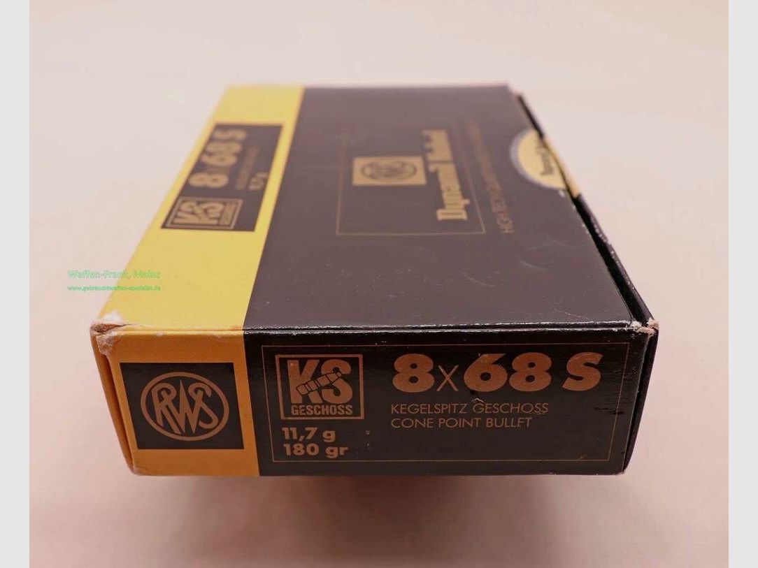 RWS (WZd.Fa.Rottweil) geweerpatronen 8x68S