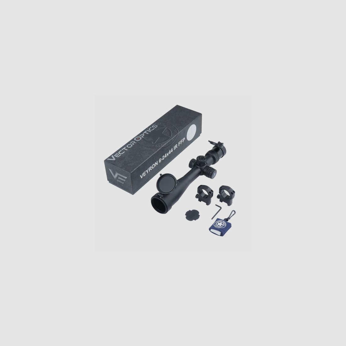 Vector Optics - Zielfernrohr Veyron 6-24x44 - Leuchtpunkt - 30 mm - First Focal Plane - SCFF-37, Bild 4 von 9