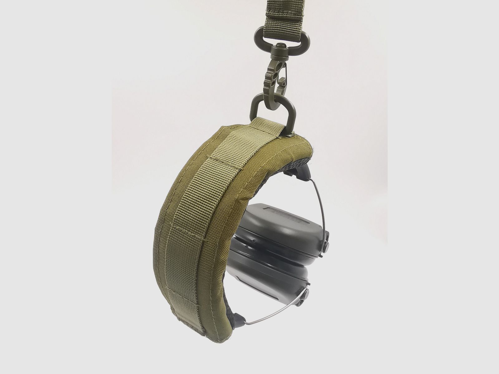 Headset Kopfhörer Abdeckung Schutz Molle BDS IPSC Jagd Sportschützen für Aktiv Gehörschutz sand oliv schwarz tarn