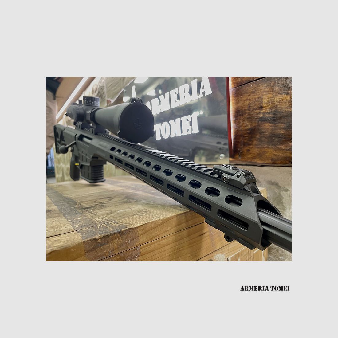 RIFLE – BARRETT MRAD CAL. 338 LAPUA MAG 26″ SMR BLK MIL-SMU, image 3 of 7