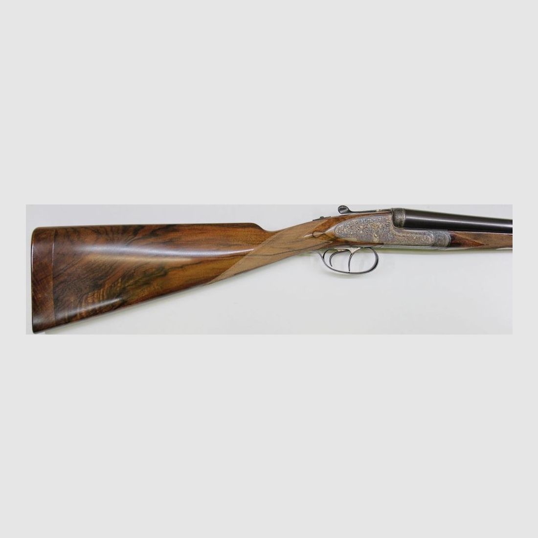 Aug. Francotte double-barreled side lock shotgun