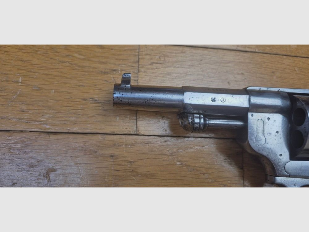 Guter regulärer Revolver Modell 1873 – Kaliber 11mm73 – vollständig monomatrikuliert – Noch mit strohgelb – MAS 1878 – Gute Mechanik, schöner Lauf und schöne Kammern – BE, Bild 19 von 19