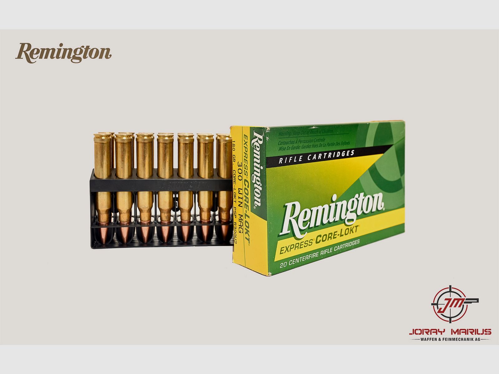 .300 Win. Mag. Remington 180gr Core-Lokt