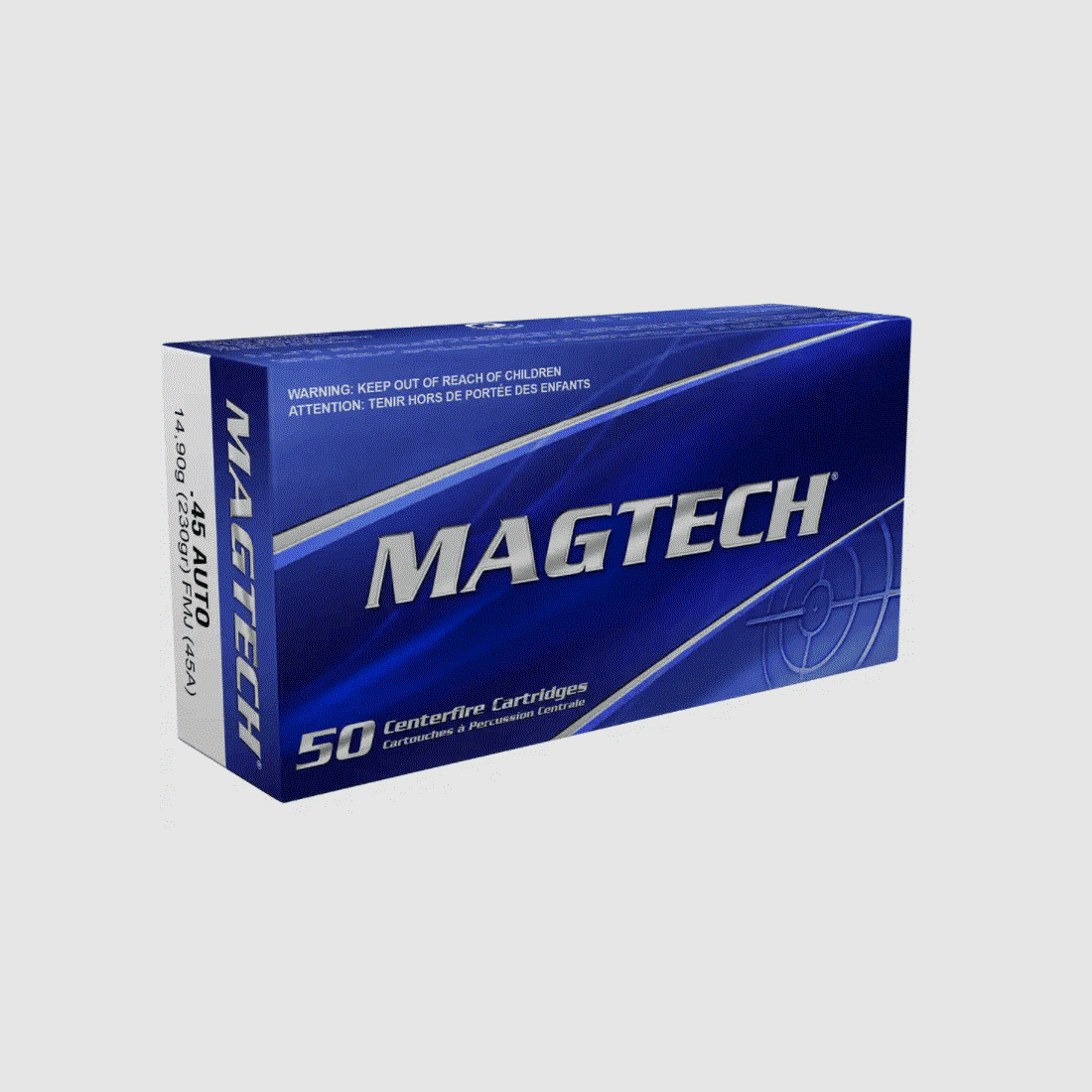 Magtech .45ACP FMJ 230grs. 50pcs.