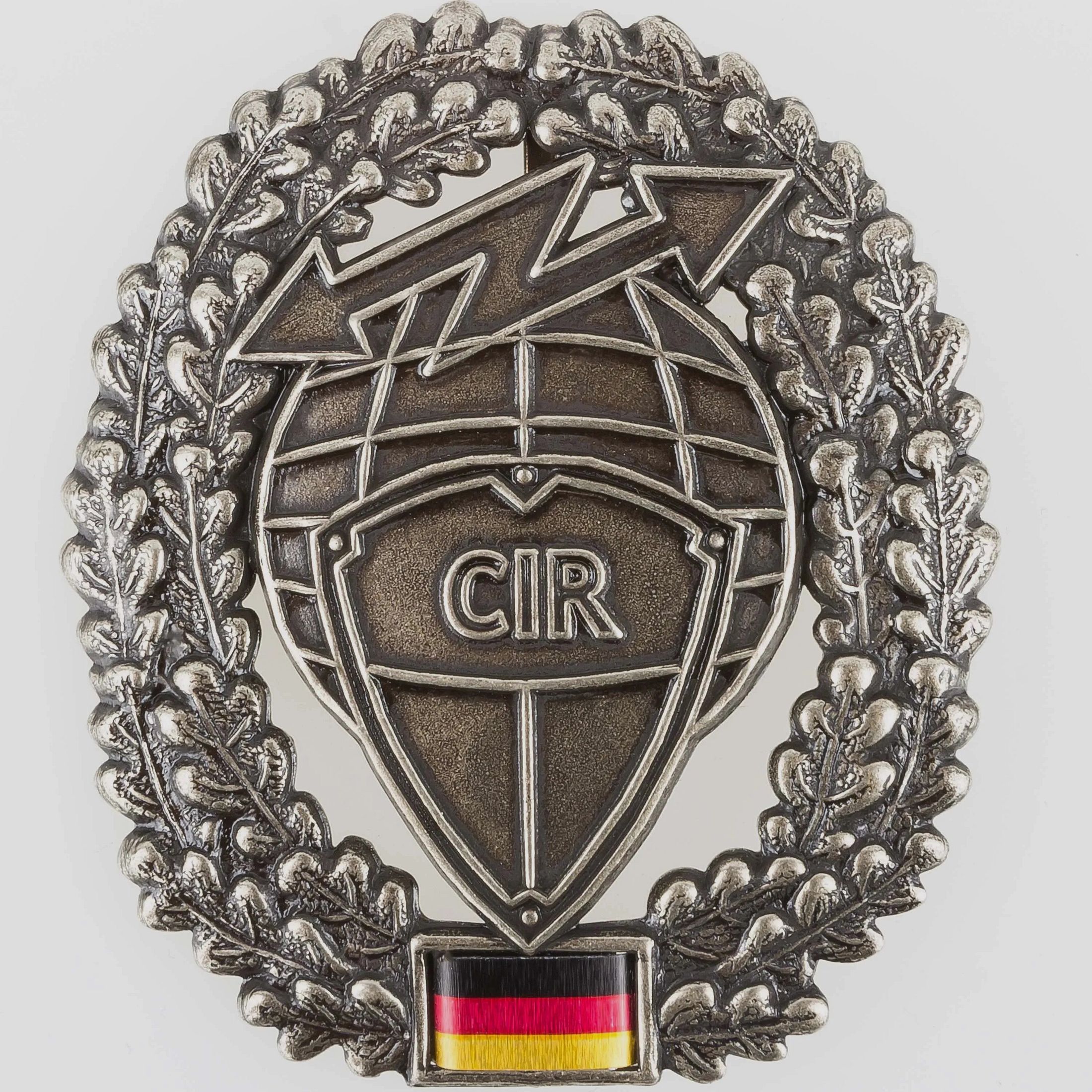 Fritzsch Abzeichen BW Barett Cyber- und Informationsraum CIR