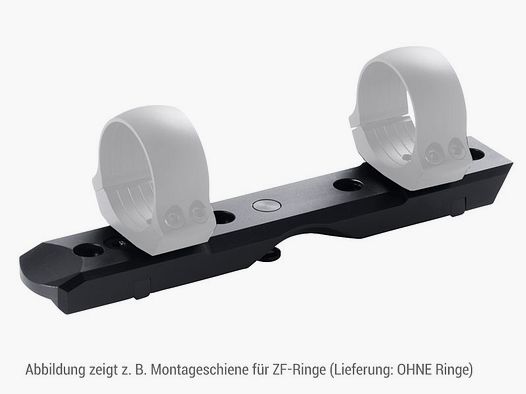 DENTLER "Optik" Montageschiene BASIS® aus Stahl mit Picatinny (Weaver) - Stahl