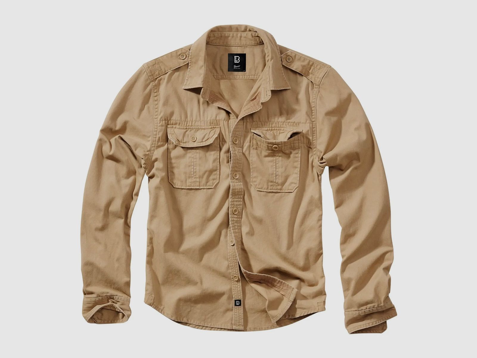 Brandit Hemd Vintage Shirt Longsleeve