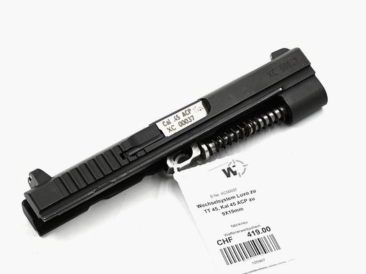 Wechselsystem Luvo zu TT 45, .45 ACP auf 9×19