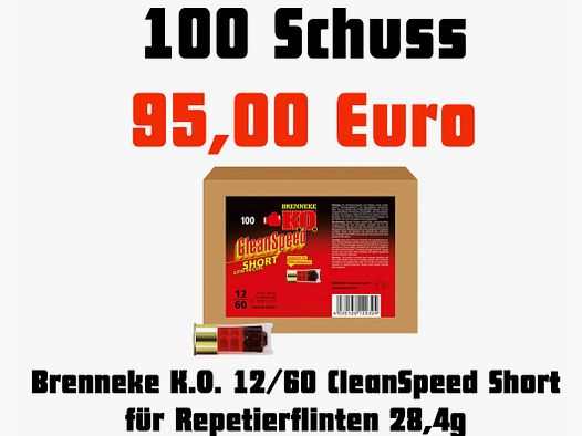 Brenneke Clean Speed Short 28,4g