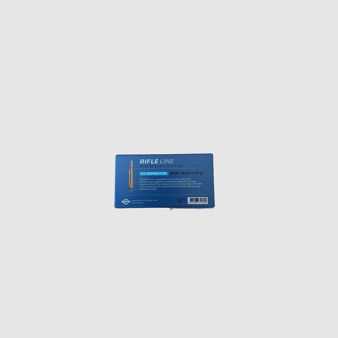 PPU .223 Rem 69 GR. HPBT 20 St.