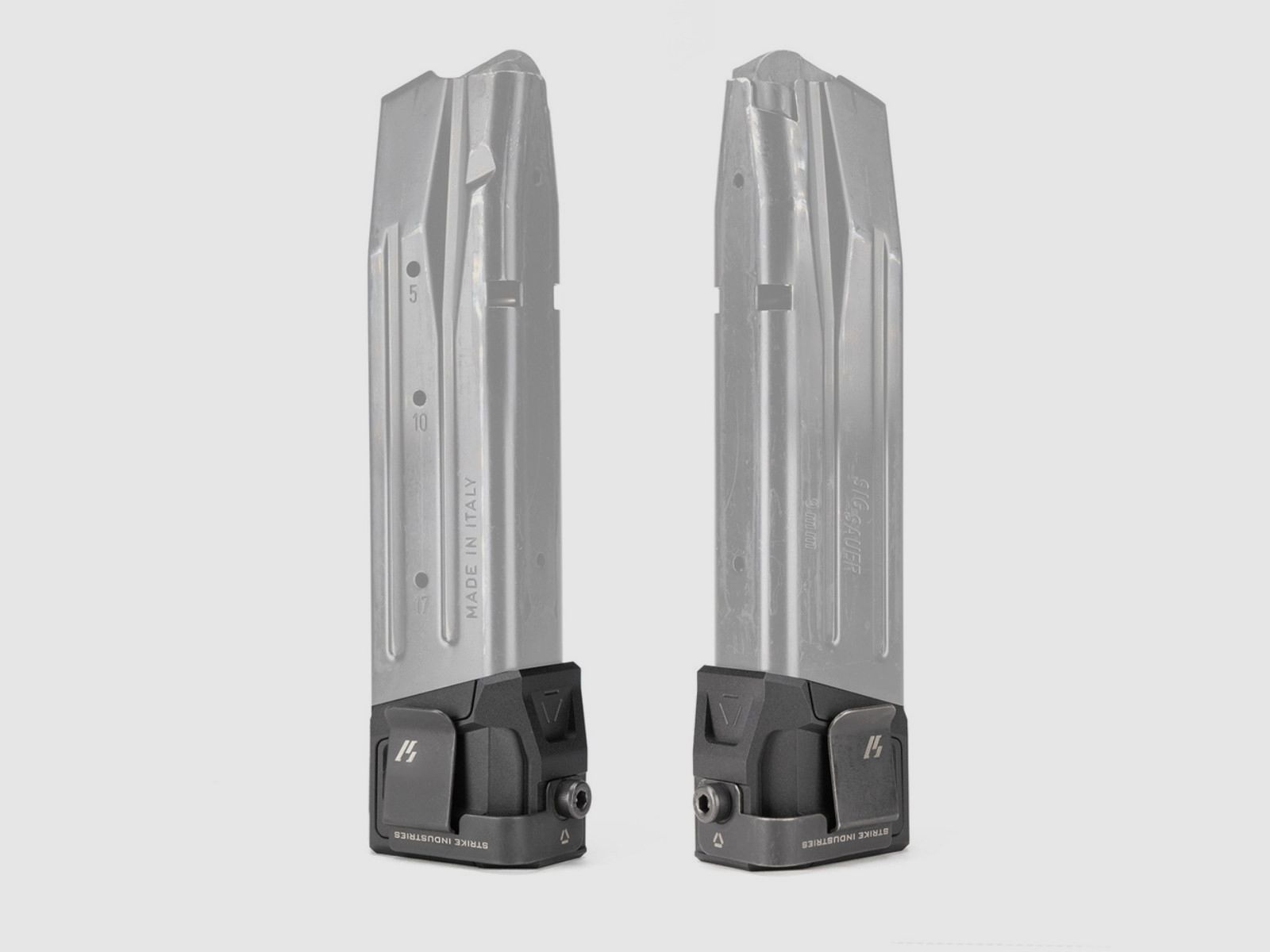 Strike Industries - Stopka magazynka +5 do Sig Sauer P320 - Aluminiowa - SI-EMP-AL-P320-BK, zdjęcie 8 z 11
