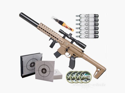 Sig Sauer	 Sig Sauer MCX CO2 Gewehr 4,5mm Diabolo Set