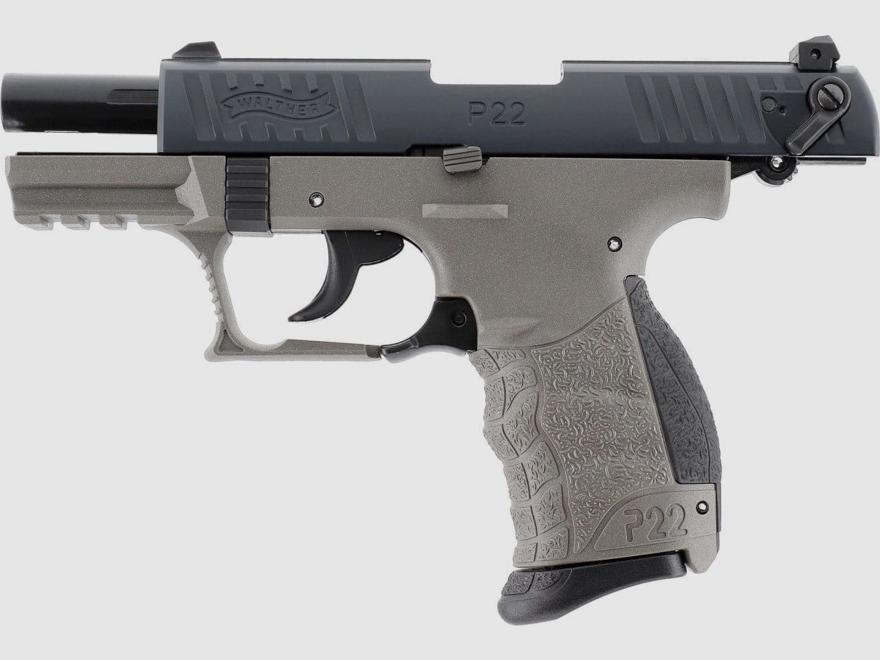 Walther P22Q alarmpistool 9 mm P.A.K. Meteor Gray, afbeelding 5 van 7