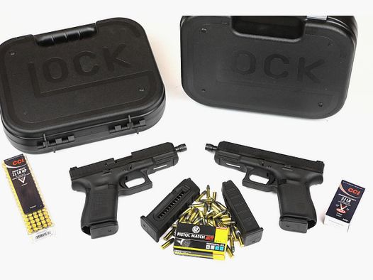 Glock 44 Kaliber 22lr mit Gewinde