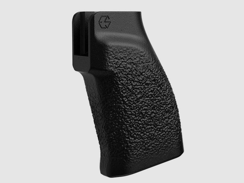 Edgar Sherman Design PEBBLE Pistol Grip Coarse, Black