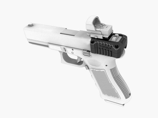 Recover Tactical PCH Slide Picatinny Rail für 9mm Glock-Waffen