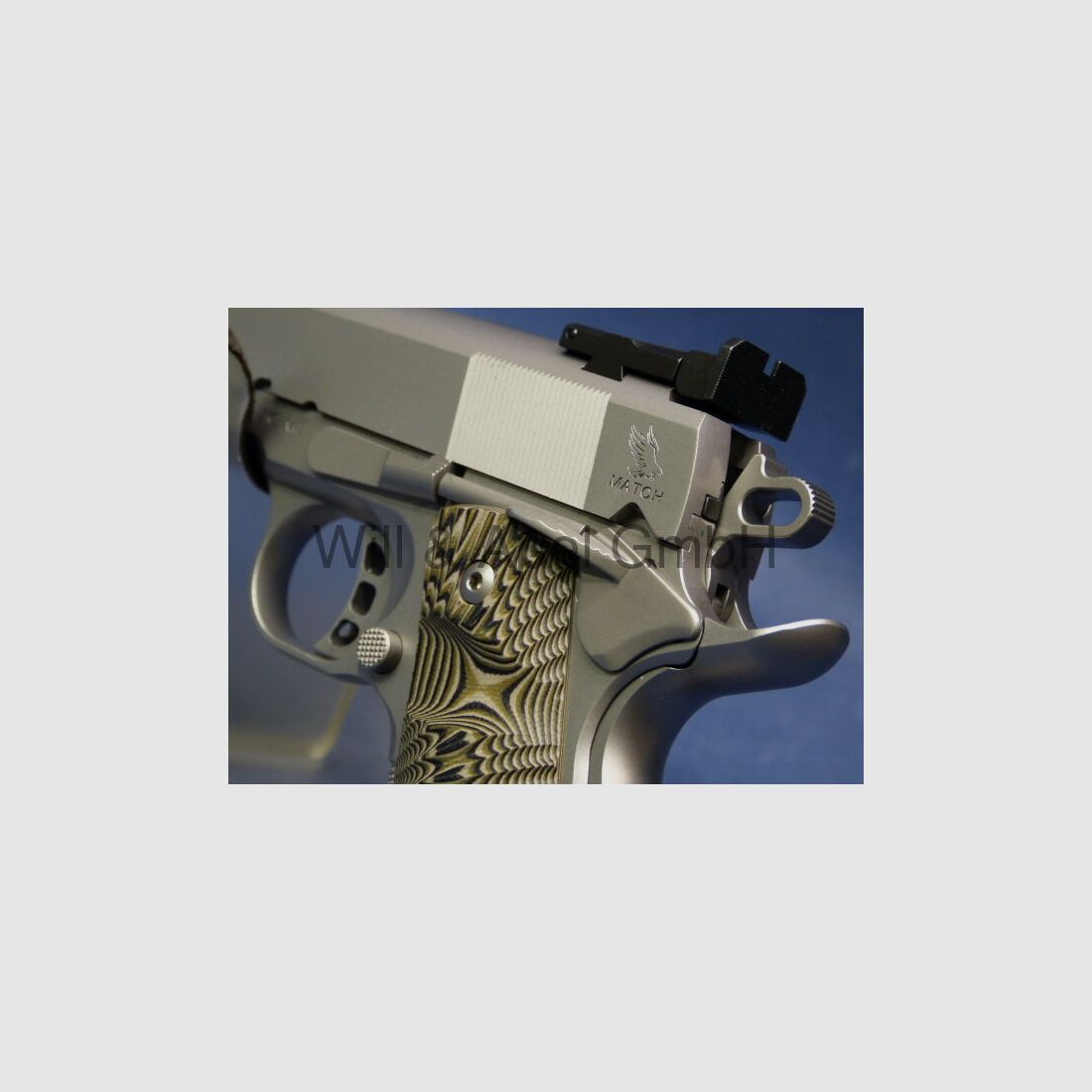 TISAS WAFFEN ZIG M1 MATCH STAINLESS