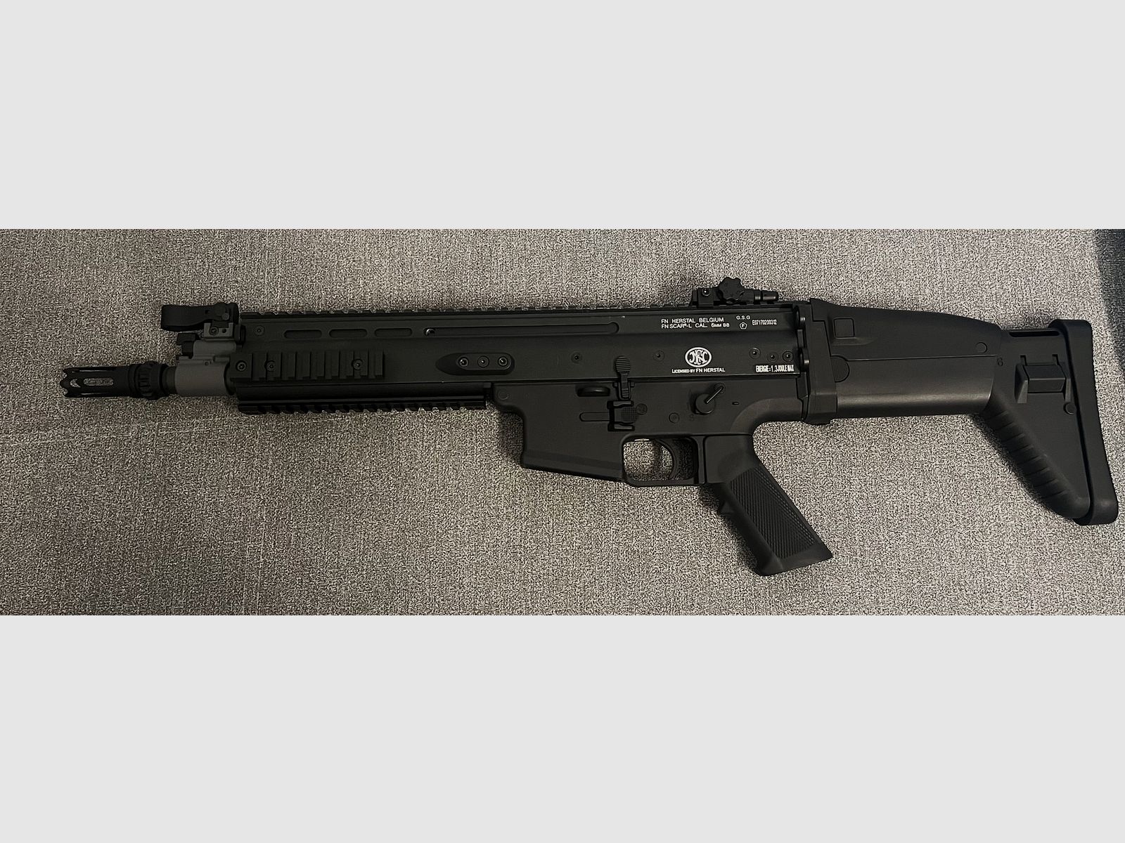 FN SCAR L S-AEG - Compleetset - 1,3 Joule, 6 Magazijnen, Red Dot & Koffer! Vanaf 18 jaar