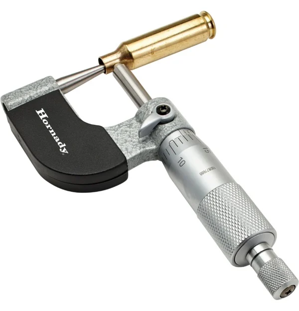 Micromètre à bille Vernier Hornady pour l’épaisseur de la paroi de l’étui, image 1 sur 2