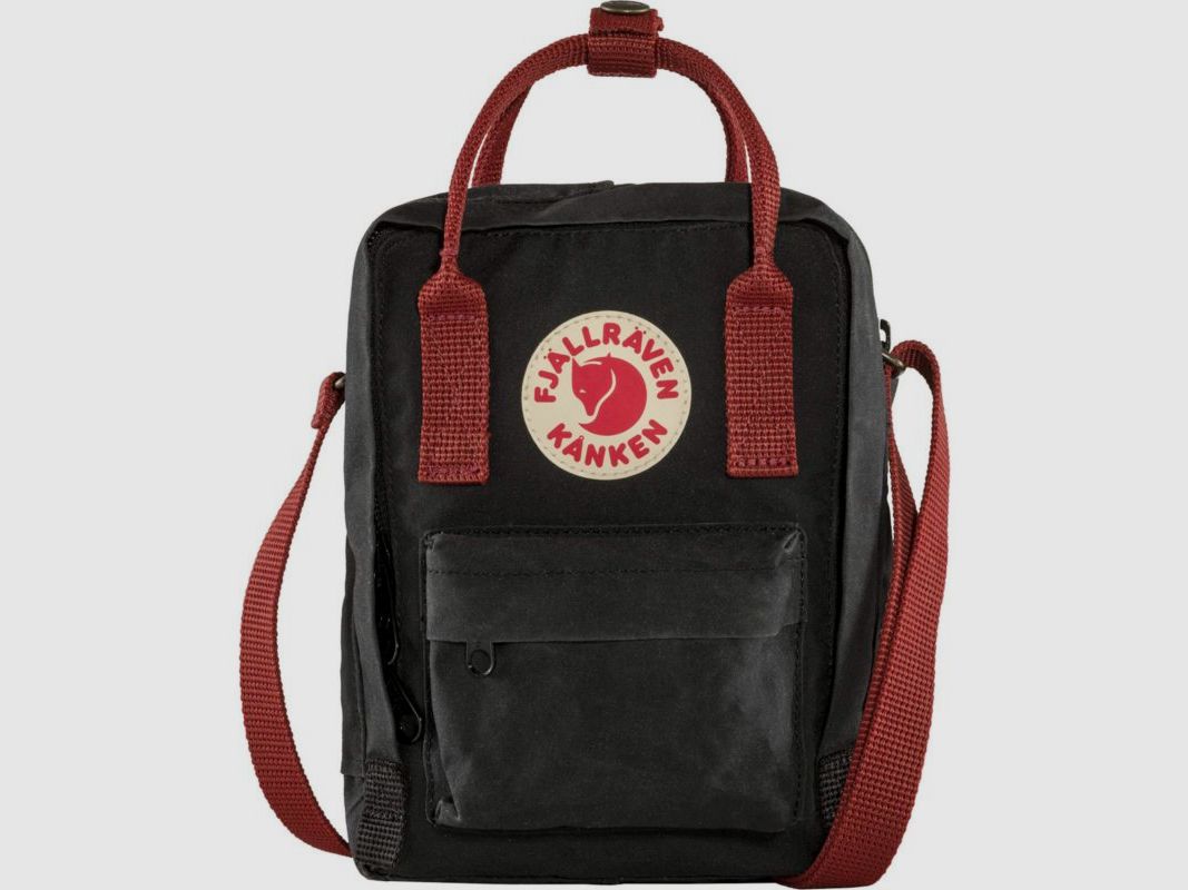 Fjällräven Kanken Sling | black/oxford red, image 2 of 8