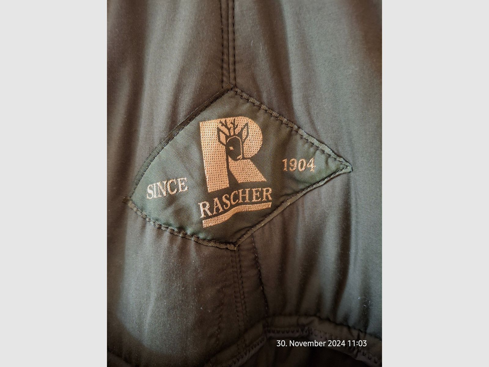Rascher Loden-Ansitzhose