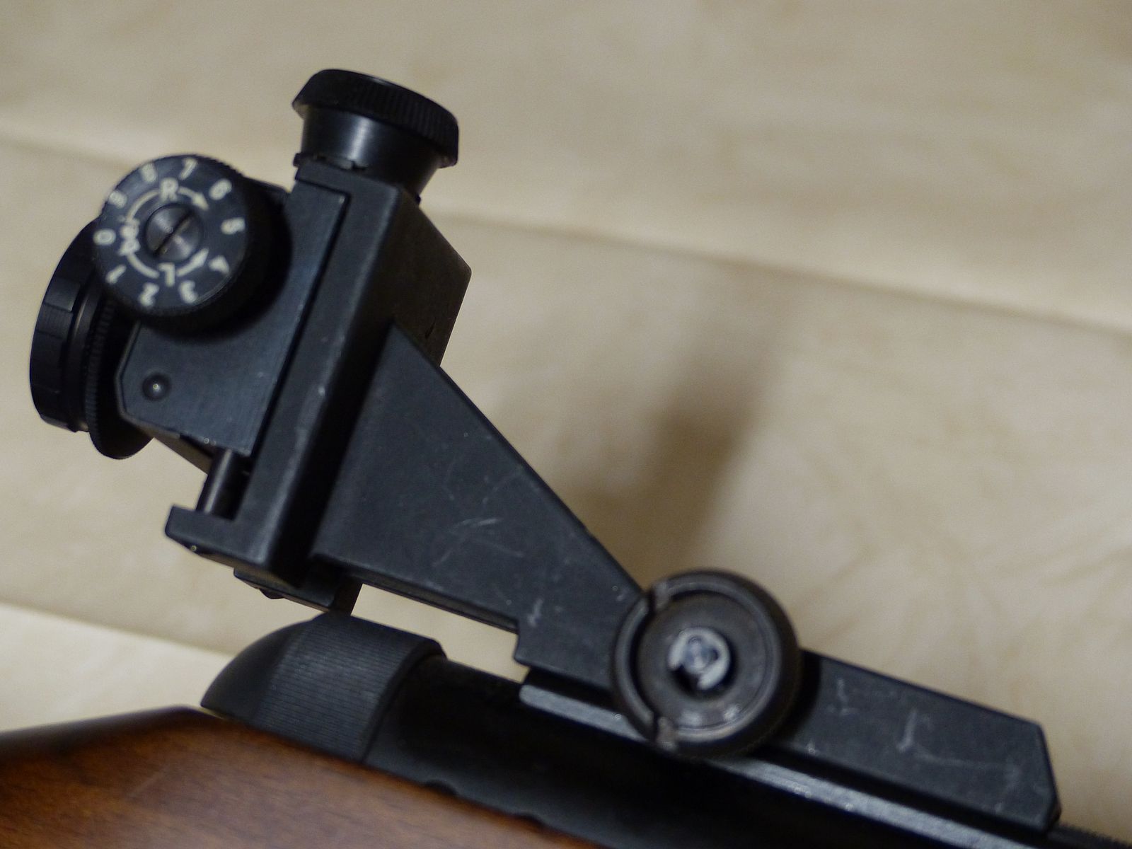 Air rifle Diana Mod. 36 with F, safety and diopter 1991 as new vintage