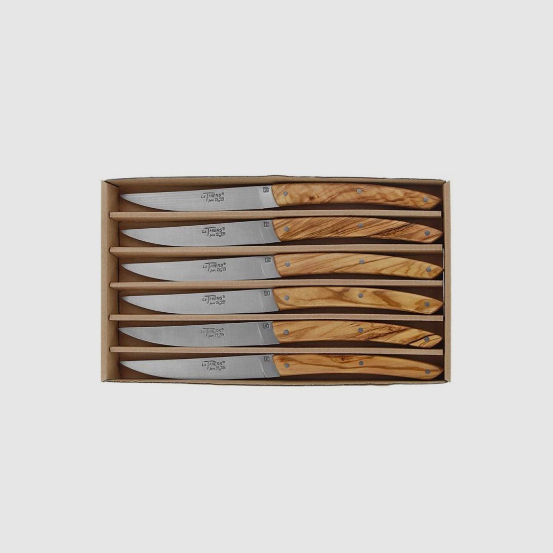 SET 6 MESSER BJB LE THIERS OLIVE, Bild 1 von 2
