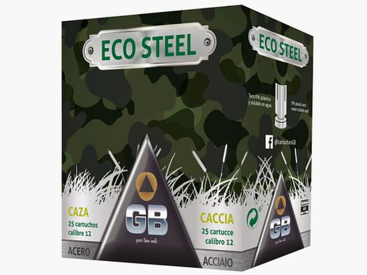 GB 12/70 ECO Acier 3,0mm 30g Munitions de plomb sans plomb 25 pièces.