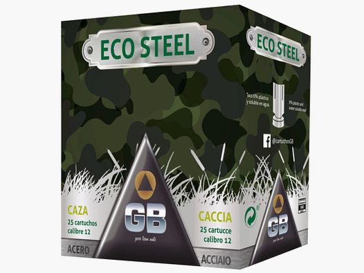 GB 12/70 ECO Steel 3,0mm 30g Schrotmunition Bleifrei 25 Stk.
