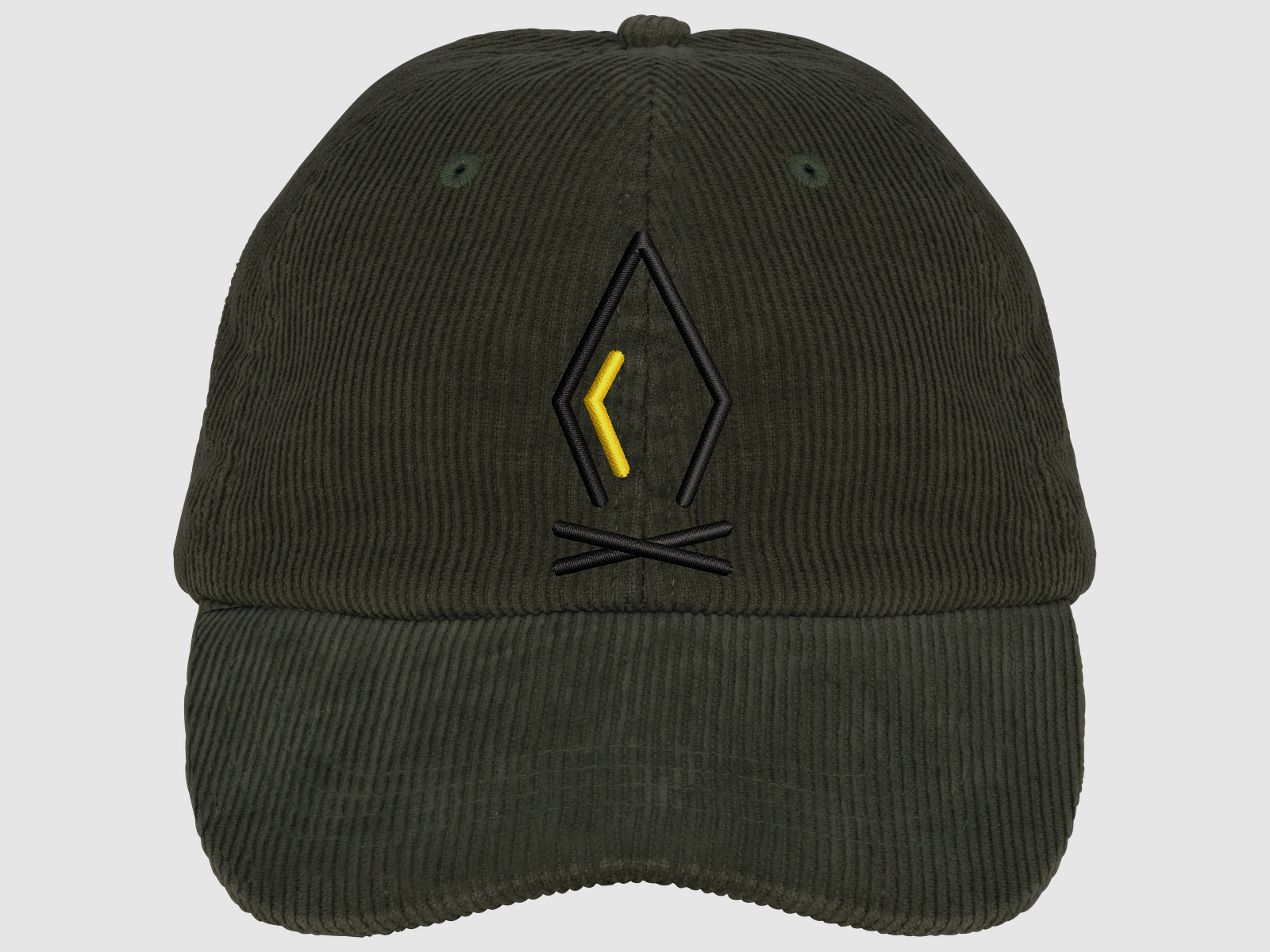 Jagdzeit Umweltfreundliche Unisex-Kordkappe - 6 Panels