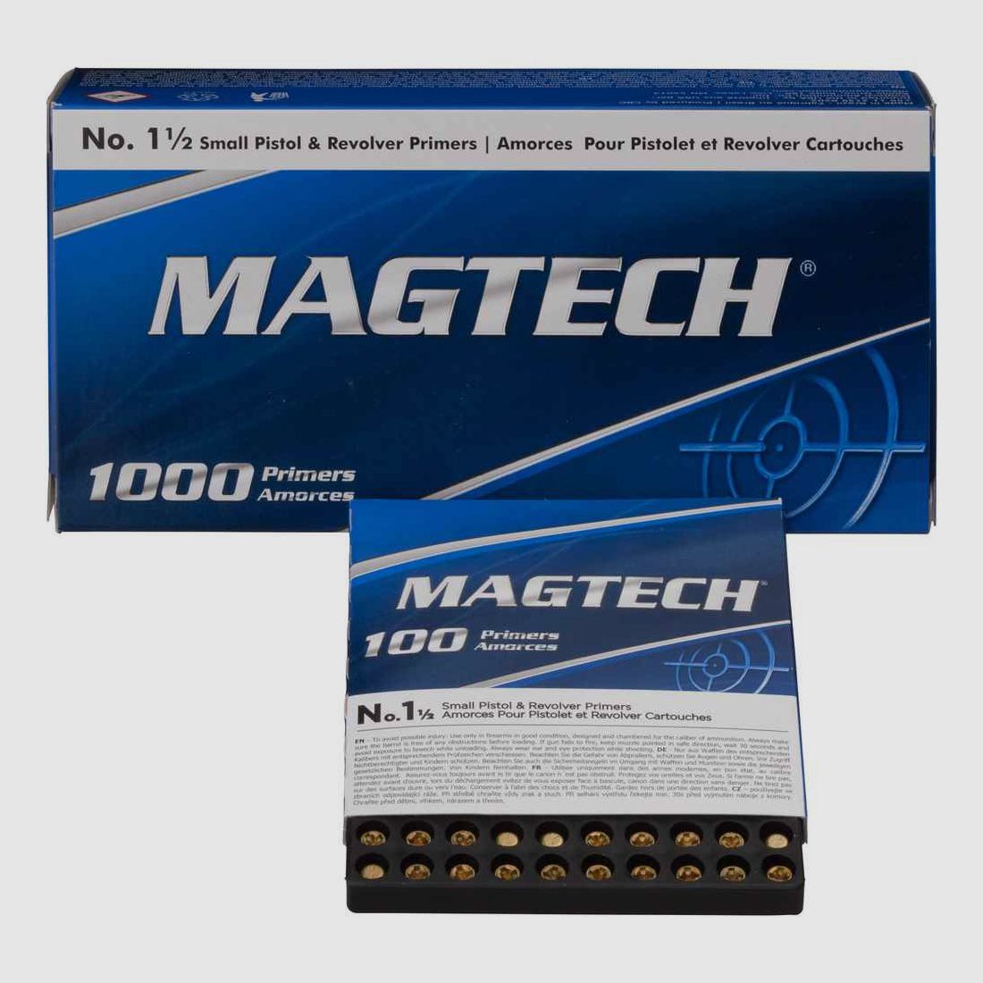 Magtech Zündhütchen Small Pistol 1 1/2