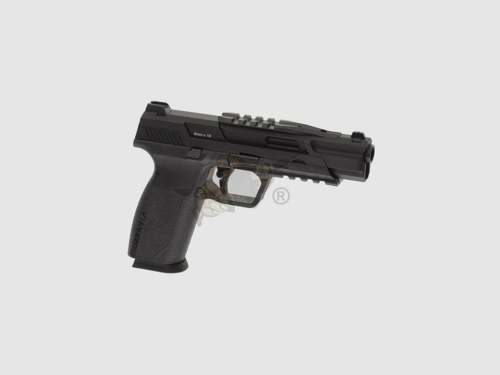 G&G Piranha TR GBB Airsoft Pistole in schwarz -F-