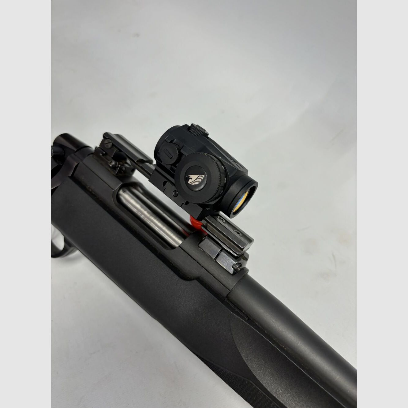 Mercury m.Synthetikschaft,EAW SM+Rotpunktvisier GPO Spectra