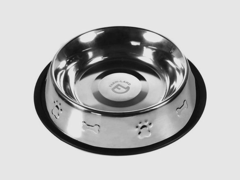 Farmland Farm-Land Ciotola per cani in acciaio inox Antiscivolo Boss 2840ml